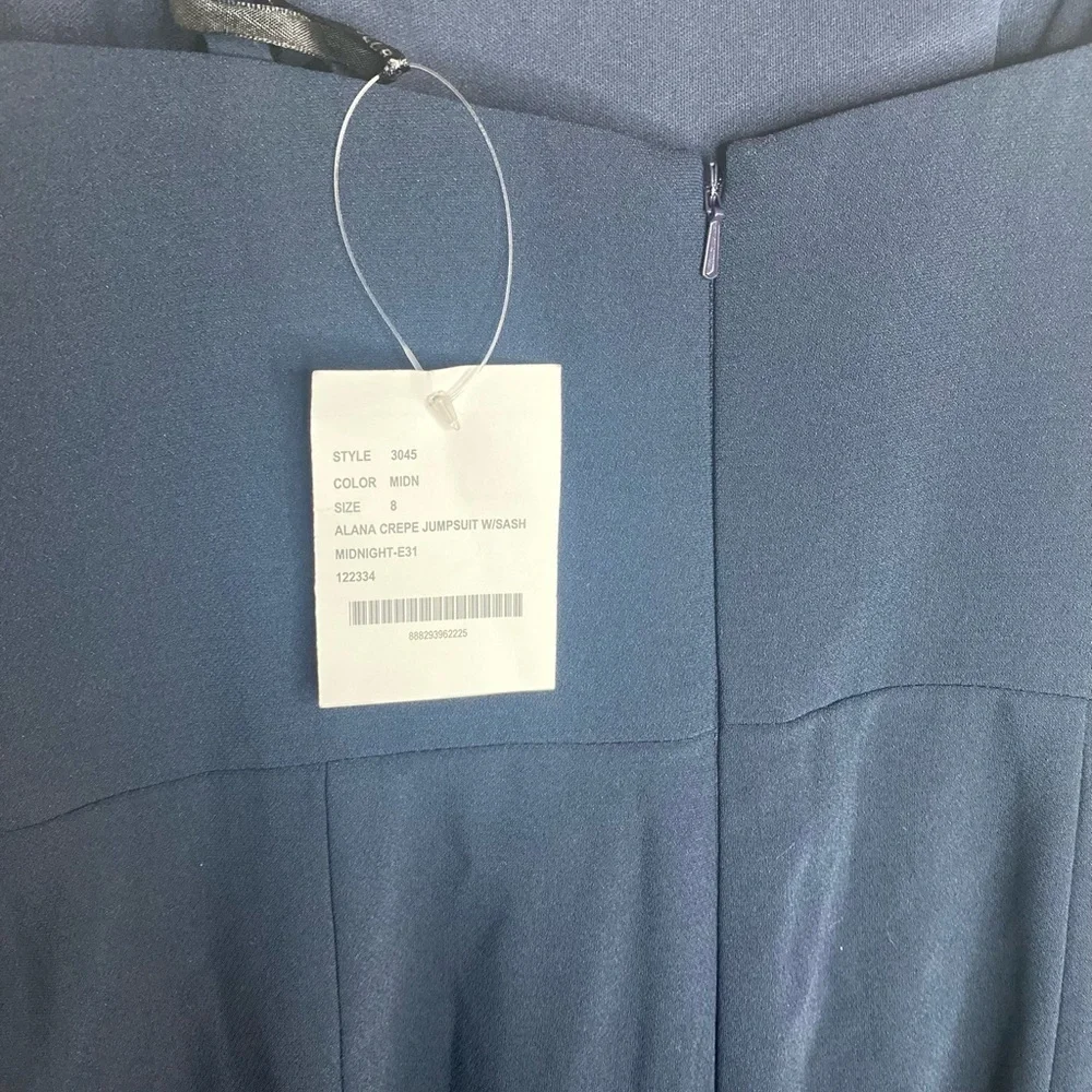 Dressy collection SPAGHETTI STRAP CREPE JUMPSUIT - Picture 6 of 8